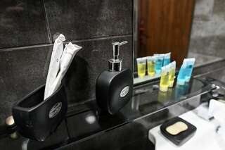 Отель XM Tbilisi Тбилиси Двухместный номер с 2 отдельными кроватями и ванной комнатой-5